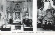 Intérieur de l'église de Maison Maugis (61)