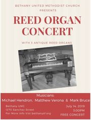 Reed Organ Concert