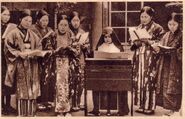 Classe de chant soeur de Marie auxiliatrice à Nagasaki (Japon)