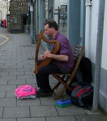 Lap-harp