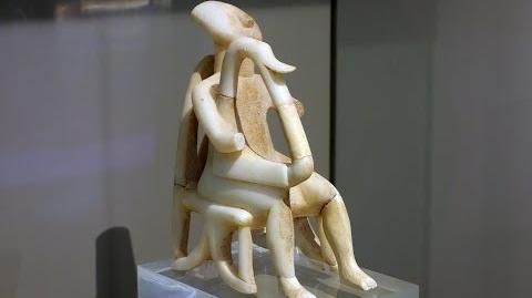 Harp Player, Early Cycladic period