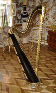 Pedal-harp