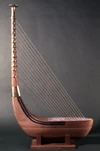 http://sumerianshakespeare.com/117701/117901.html (17 KB) 2600-2000 BCE - Modern reconstruction of the Royal Harp (Modern-day Iraq)