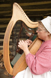 Celtic harps