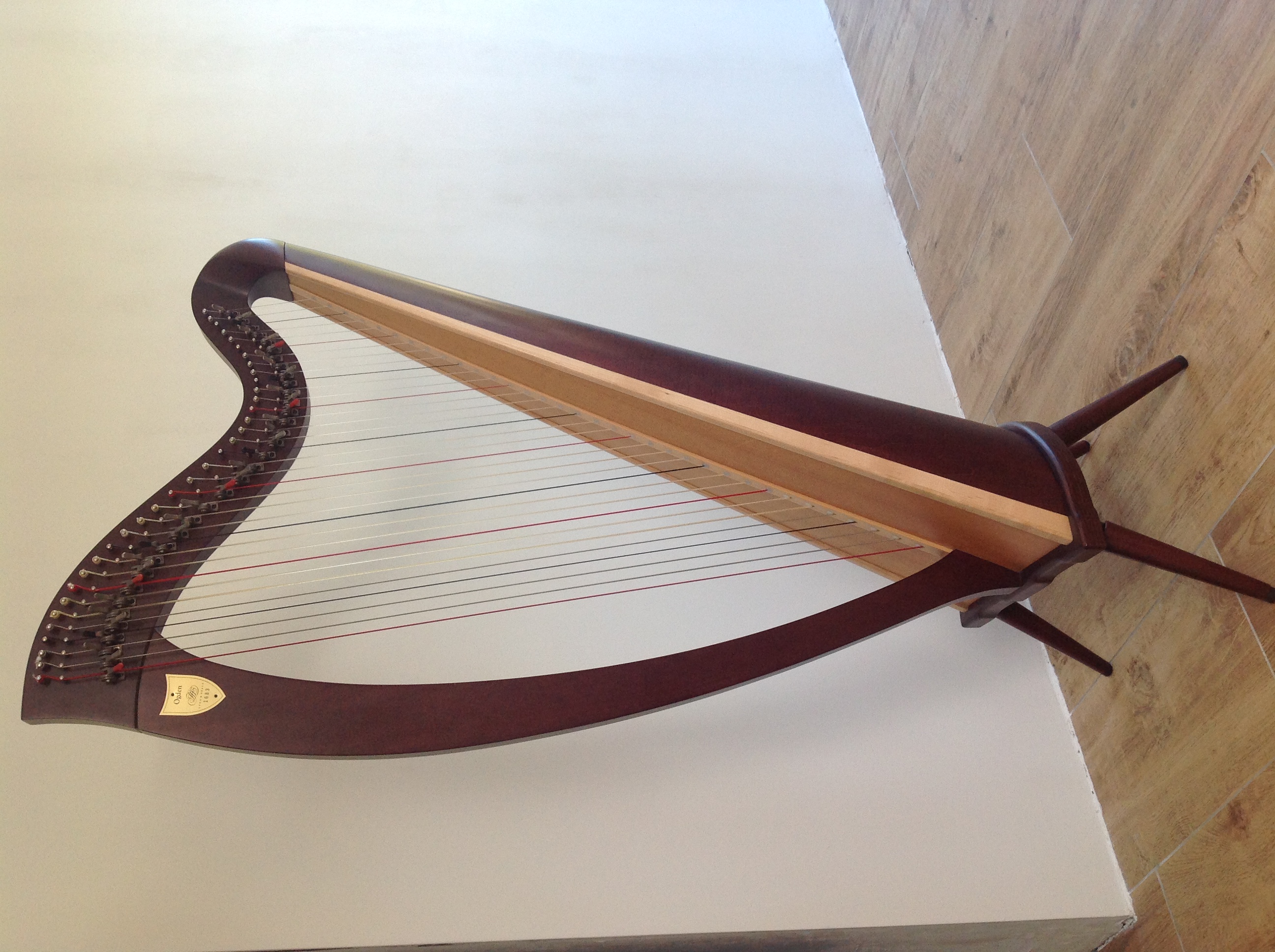 how to find out what year my lyon and healy harp was made