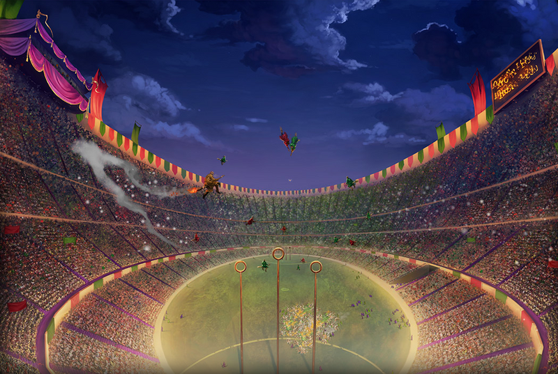 1994 Quidditch World Cup Harry Potter through another looking