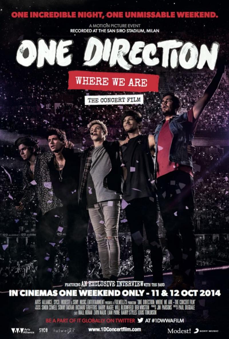 One Direction: Where We Are - The Concert Film, Harry Styles Wiki