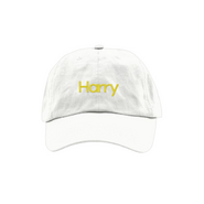 HARRY DAD HAT (WHITE + YELLOW)