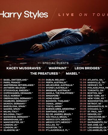 Harry Styles Live On Tour Harry Styles Wiki Fandom Home concert tickets rock and pop harry styles. on tour harry styles wiki fandom