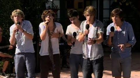 One Direction's X Factor Judges' Houses Performance - itv