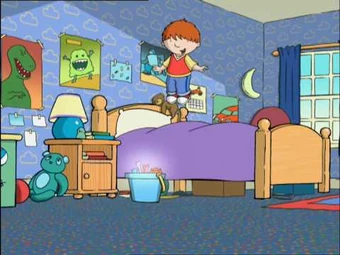 harry and his bucketful of dinosaurs toys