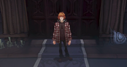 Ron arriving at Deathday Party MA