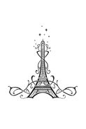 COGS Opening art Eiffel Tower