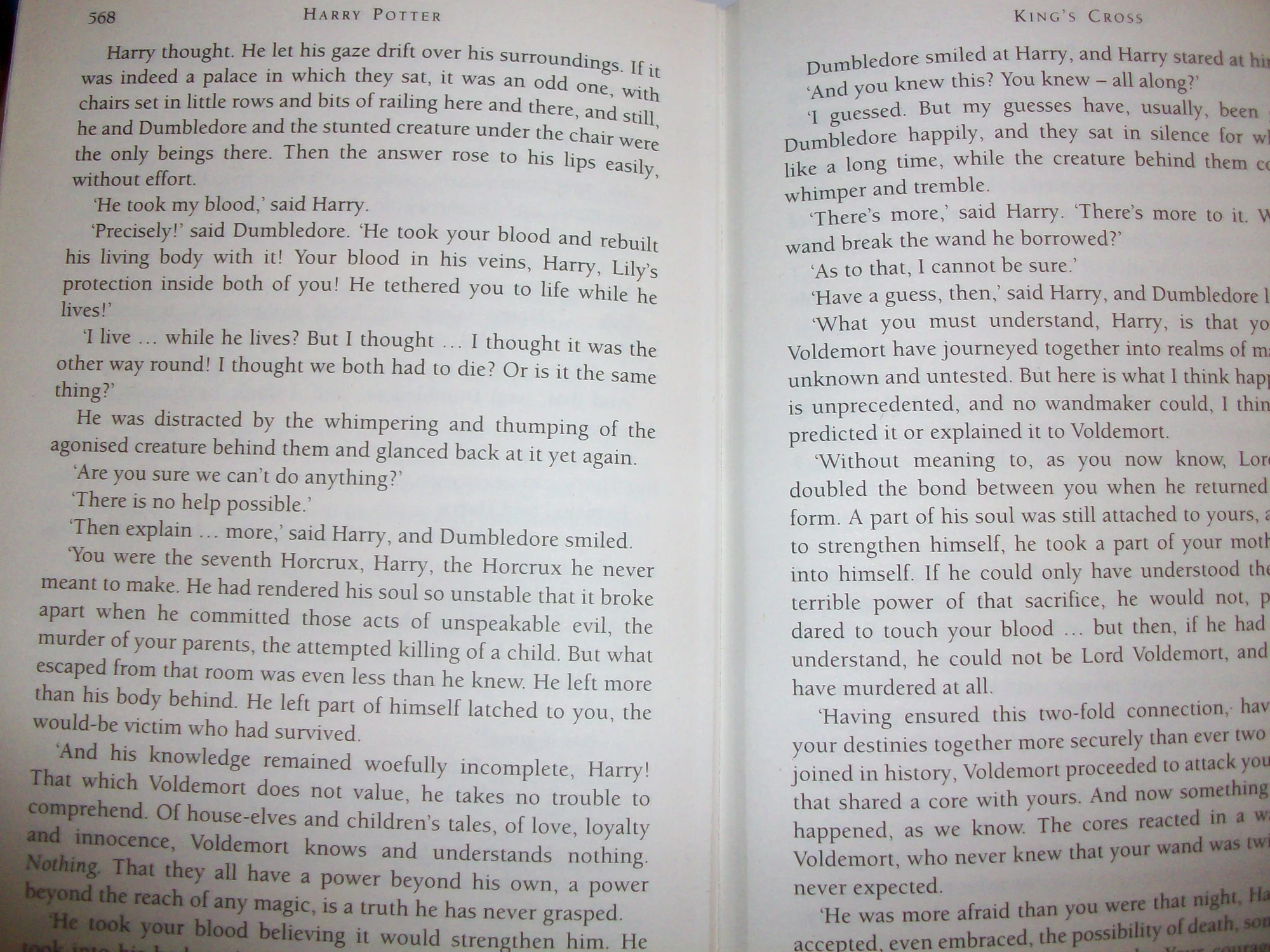 ForumCan u explain chapter 35 (Kings Cross) in Deathly Hallows please