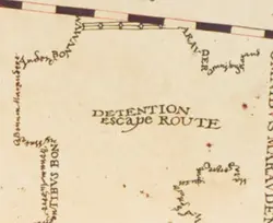 Haftfluchtweg (Karte)