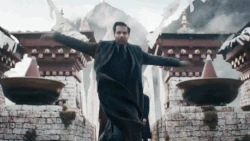 Yusuf overthrowing Grindelwald's supporters