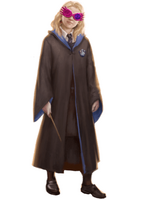 Luna conforme sua aparição em Harry Potter: Wizards Unite