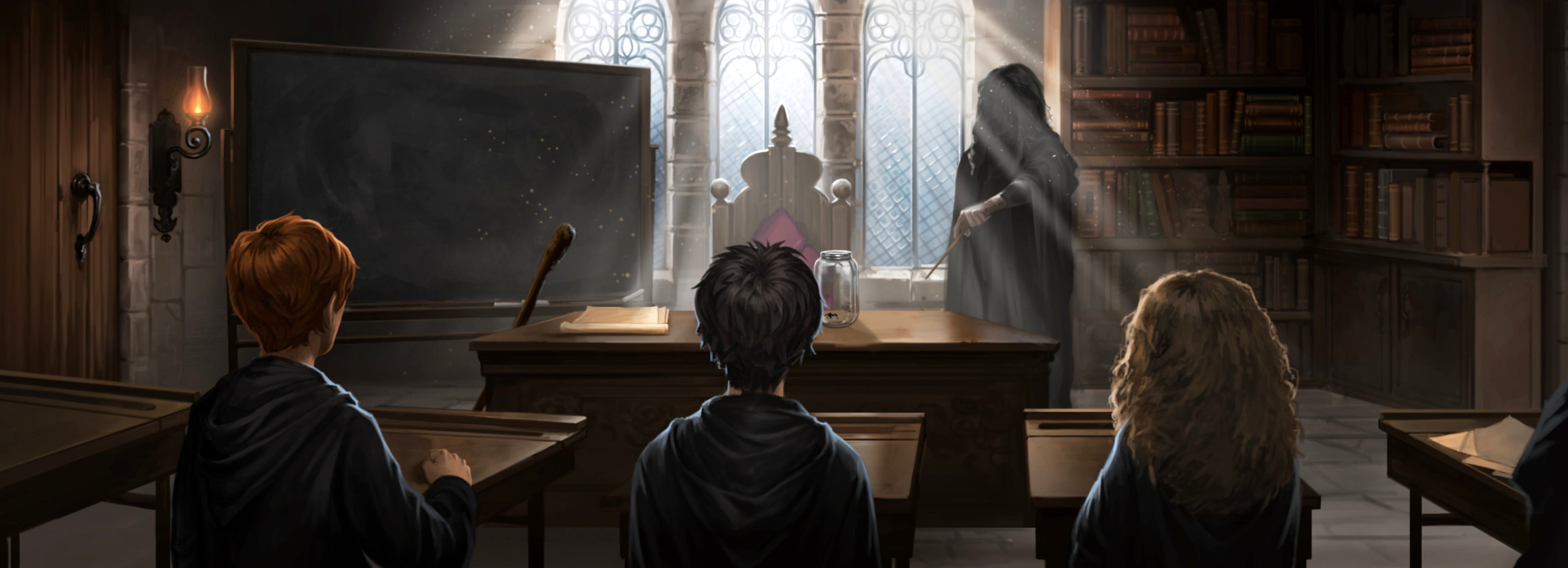 defense against the dark arts classroom