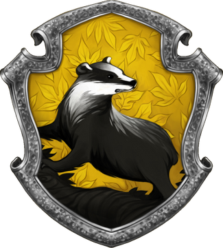 Hufflepuff background top