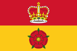 Flag of Hampshire, графство