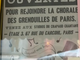 La Chorale des Grenouilles de Paris