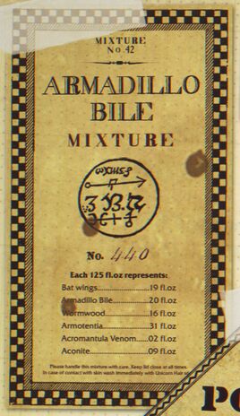 Armadillo Bile Mixture