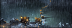 B4C11M1 Hogwarts carriages
