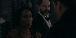 Ida Webb talks to Anton Vogel at the German Ministry of Magic SOD