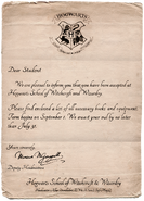 Letter - Hogwarts Mystery