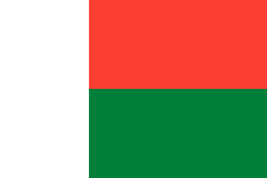 Flaga Madagaskaru