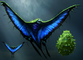 Swooping Evil concept art