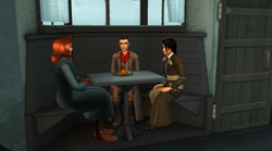 Jacob's sibling and Jacob meets with Verucca at the Hog's Head HM754