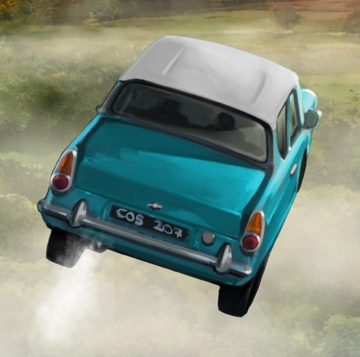 Flying Ford Anglia | Harry Potter Wiki | Fandom