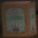 Eine Schachtel von -Kesselkuchen