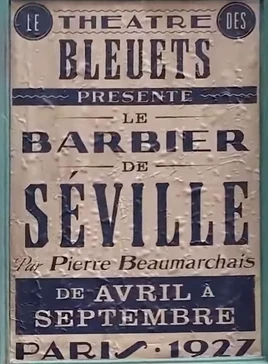 Theatre Bleuets poster
