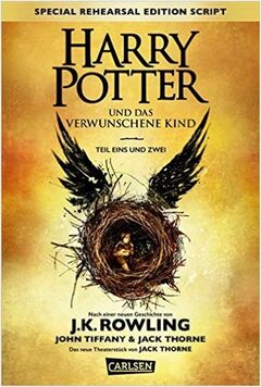 Harry Potter and the Cursed Child Script Book Cover