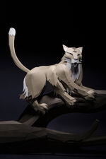 A Wampus Cat living in the wilderness