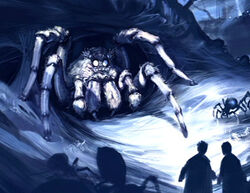 Aragog's Lair concept art - COS DVD
