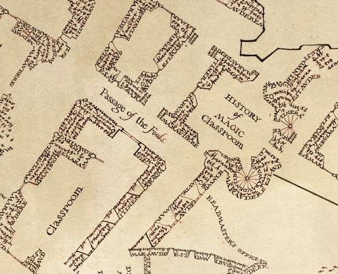 Marauder's Map, Harry Potter Books Wiki