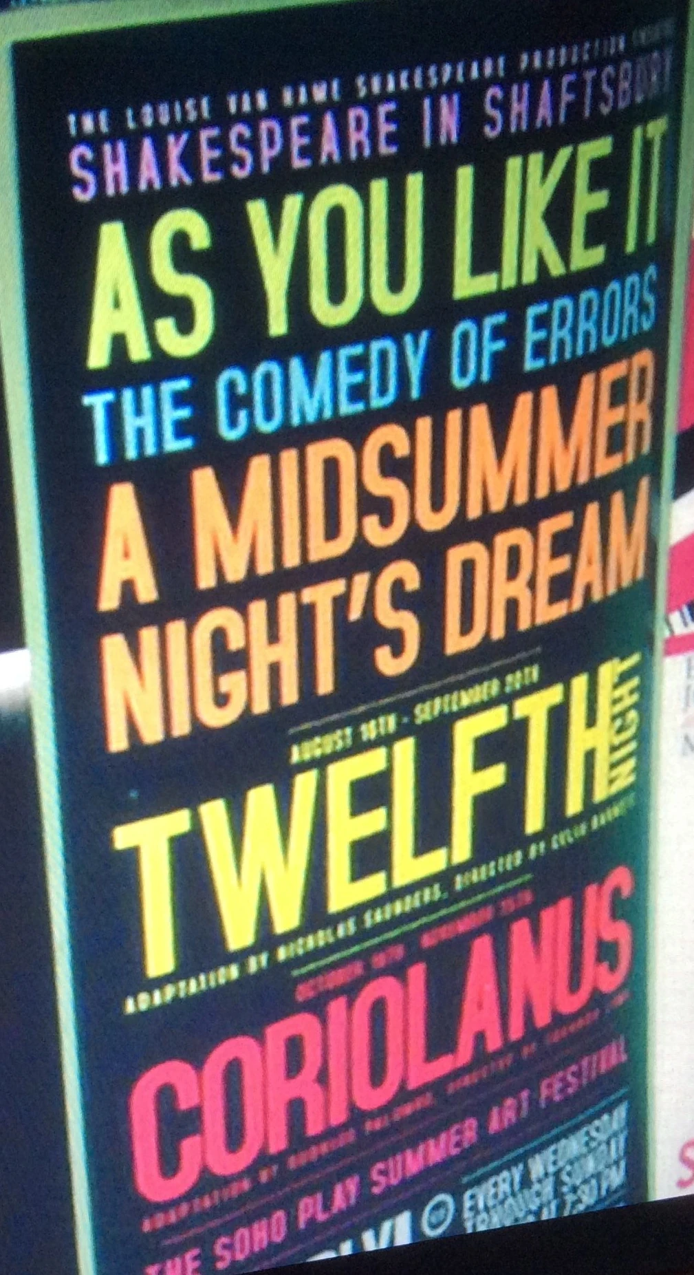 Shakespeare in Shaftsbury Harry Potter Wiki Fandom