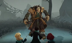 The Hogwarts students encountering Gawrloc