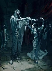 Obszarpaniec w łańcuchach tańczy z damą