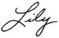 Lily Evans sig