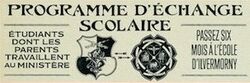 Programme D'Echange Scolaire