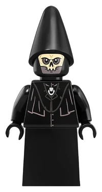 A Death Eater as a  mini-figure