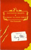 Original cover of Fantastic Beasts and Where to Find Them