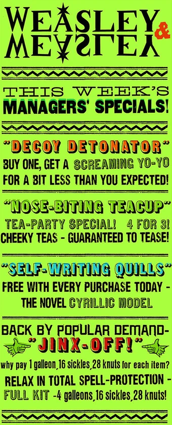 Weasleys Wizard Wheezes Harry Potter Wiki Fandom I can swear i can joke musically | musically compilation i hope you will enjoy this video. weasleys wizard wheezes harry potter