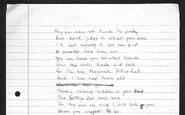 Sneak peek (the full piece will go on display when the exhibition Harry Potter: A History of Magic opens on 20 October) of an early draft of the Sorting Hat song from the first Harry Potter story.