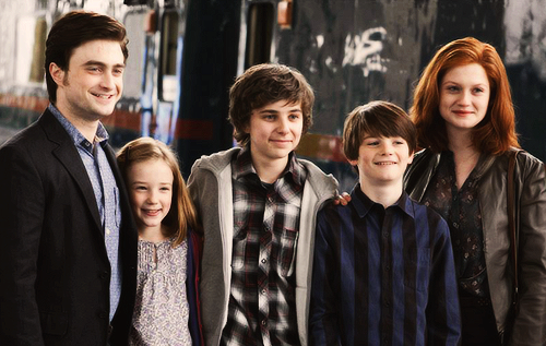 harry and ginny family