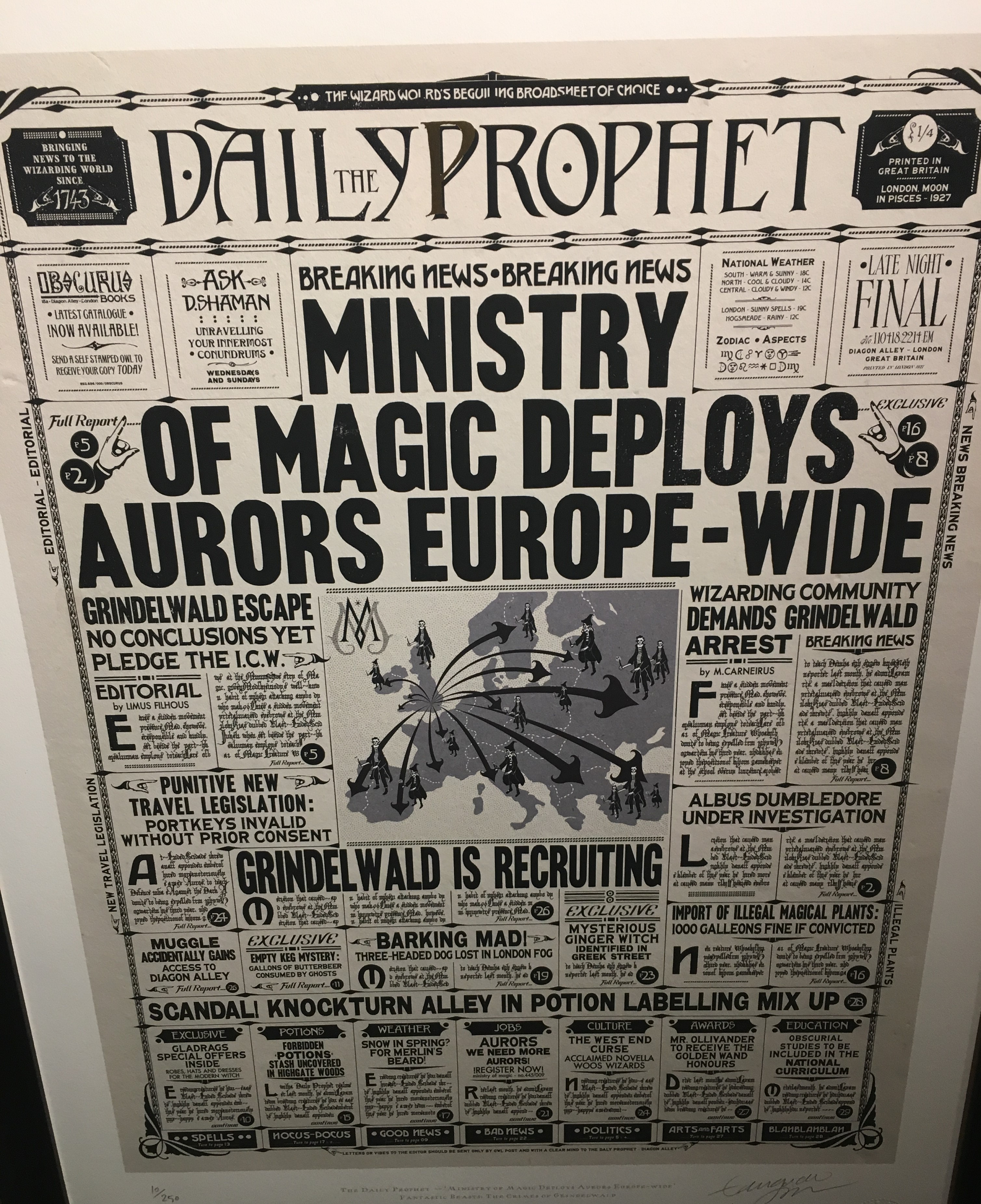  News and Articles from the Wizarding World 